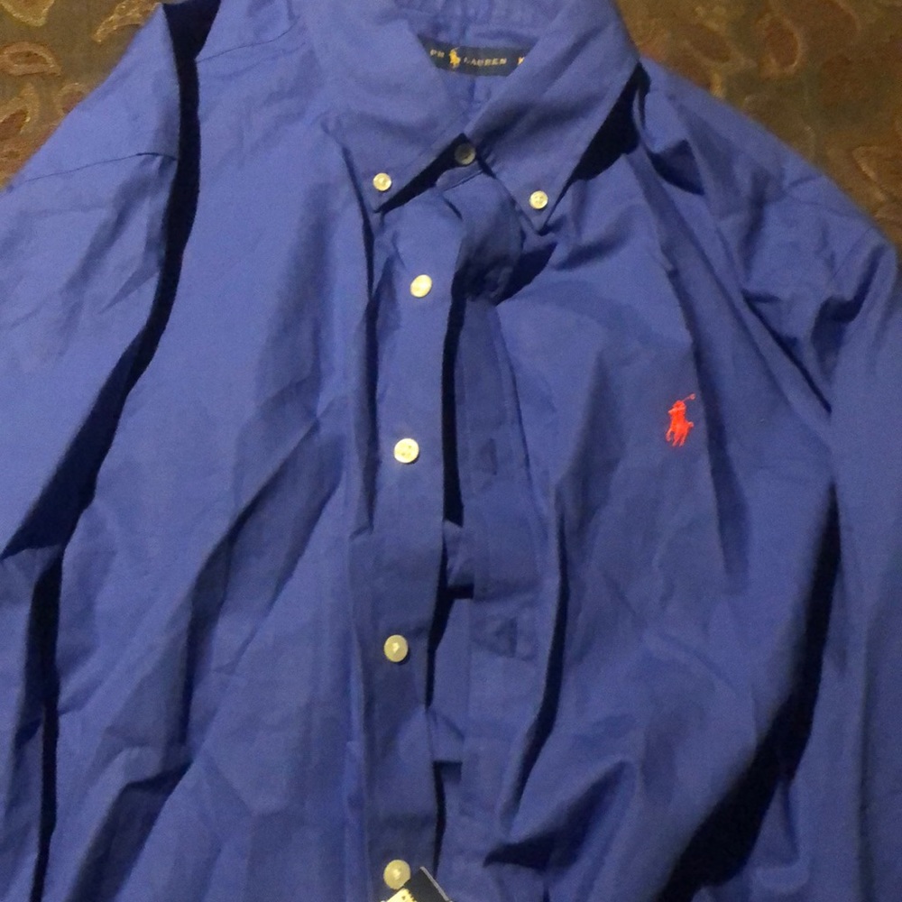Men’s long sleeve Ralph Lauren polo